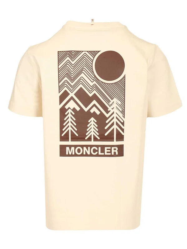 Moncler White Half Sleeve - Image 2