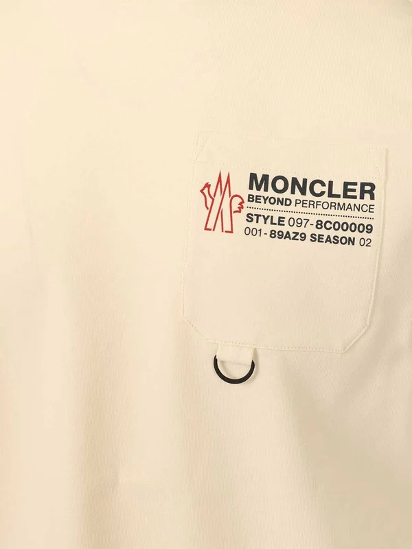 Moncler White Half Sleeve - Image 3
