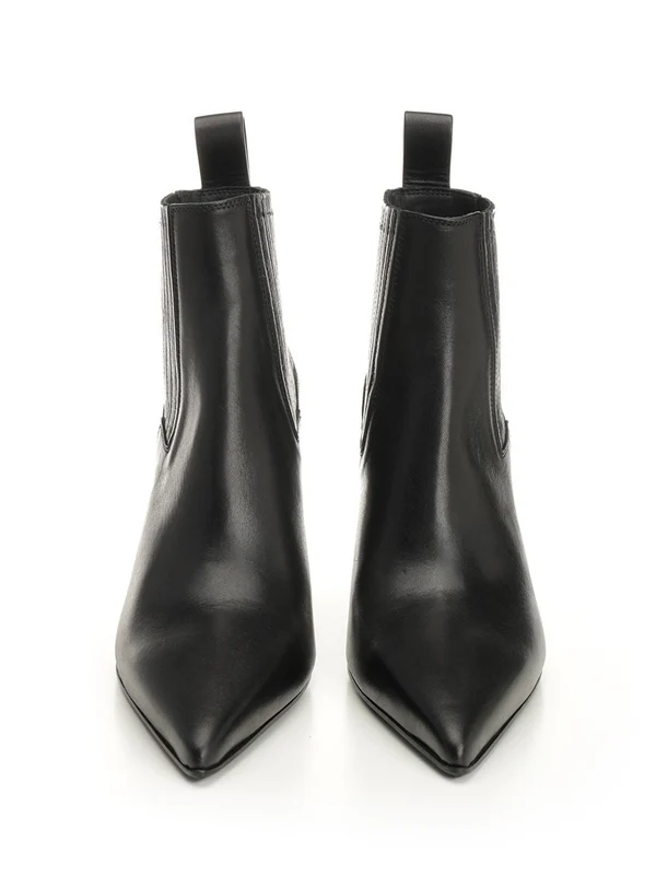 Rick Owens Black Ankle Boots - Image 5