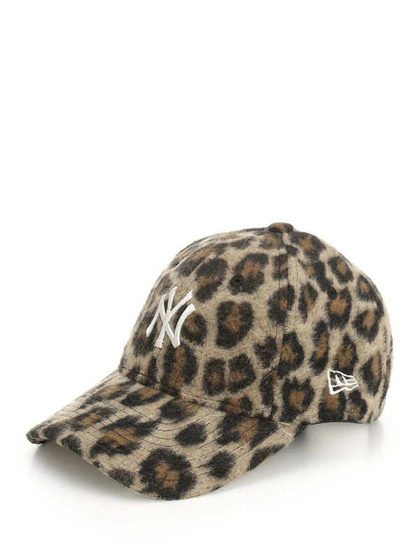 New Era Beige Leopard Cap - Image 2