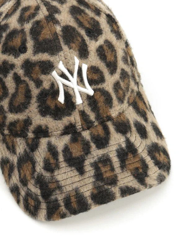 New Era Beige Leopard Cap - Image 4