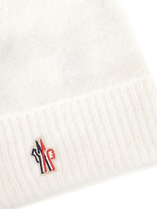 Moncler White Beanies - Image 2