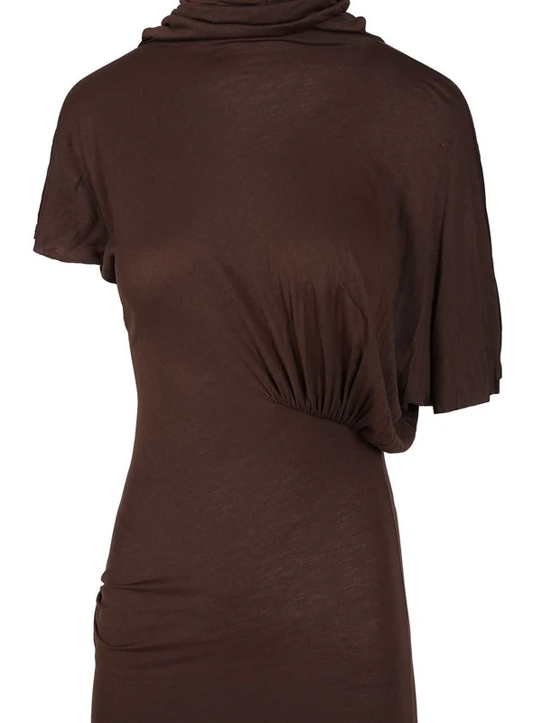 Rick Owens Brown Long Dress - Image 4