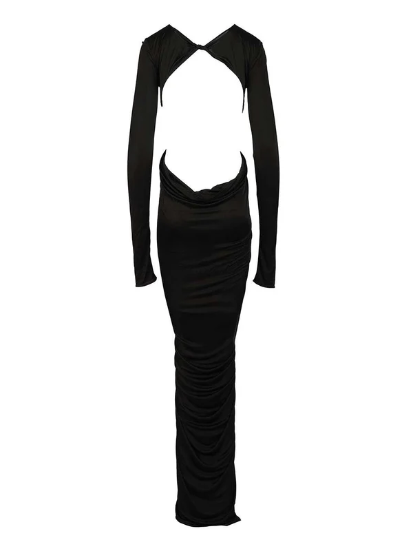 Rick Owens Black Long Dress - Image 2