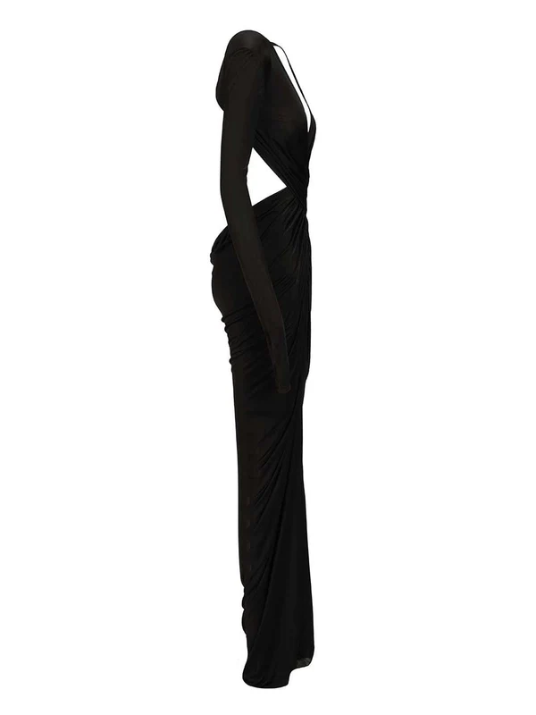 Rick Owens Black Long Dress - Image 3