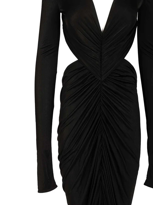 Rick Owens Black Long Dress - Image 4