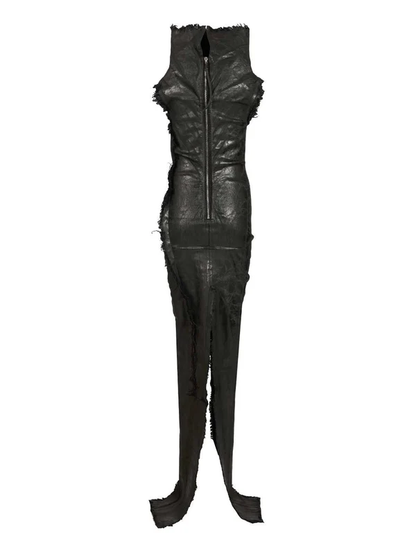 Rick Owens Black Long Dress - Image 2