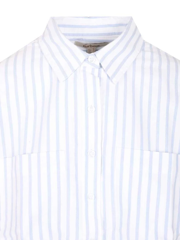 Barbour Blue Striped Shirts & Blouses - Image 4