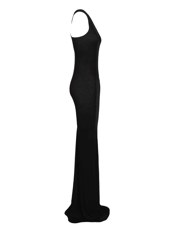 Rick Owens Black Long Dress - Image 3