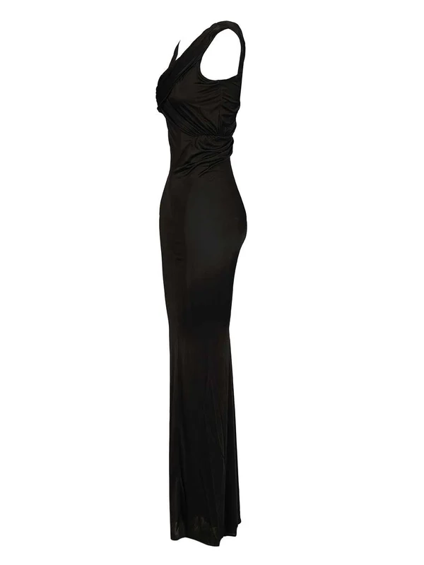 Rick Owens Black Long Dress - Image 3