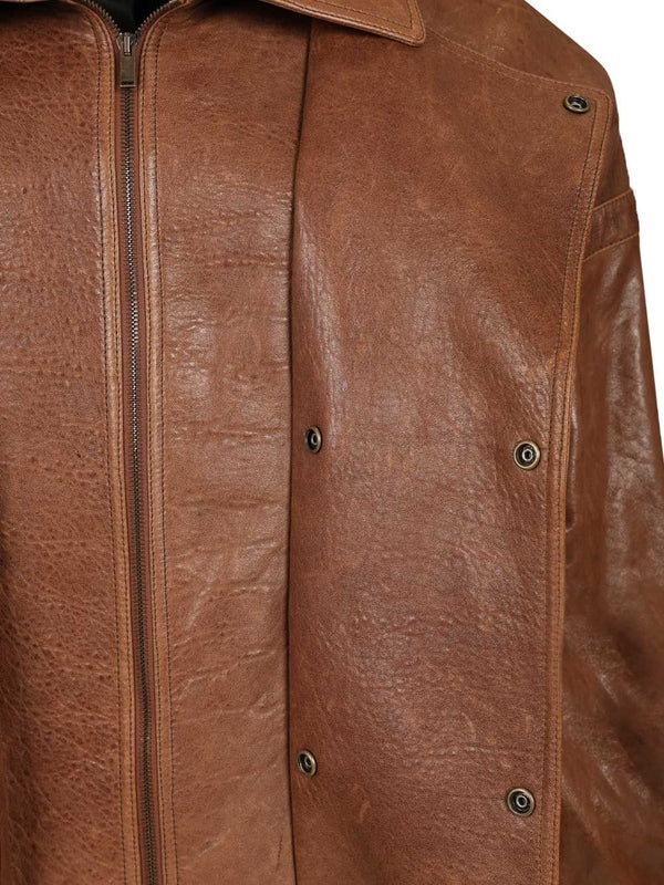 Saint Laurent Brown Bomber - Image 5
