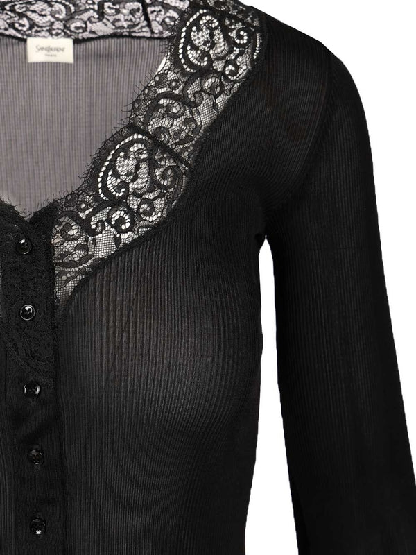 Saint Laurent Black Cardigans - Image 4