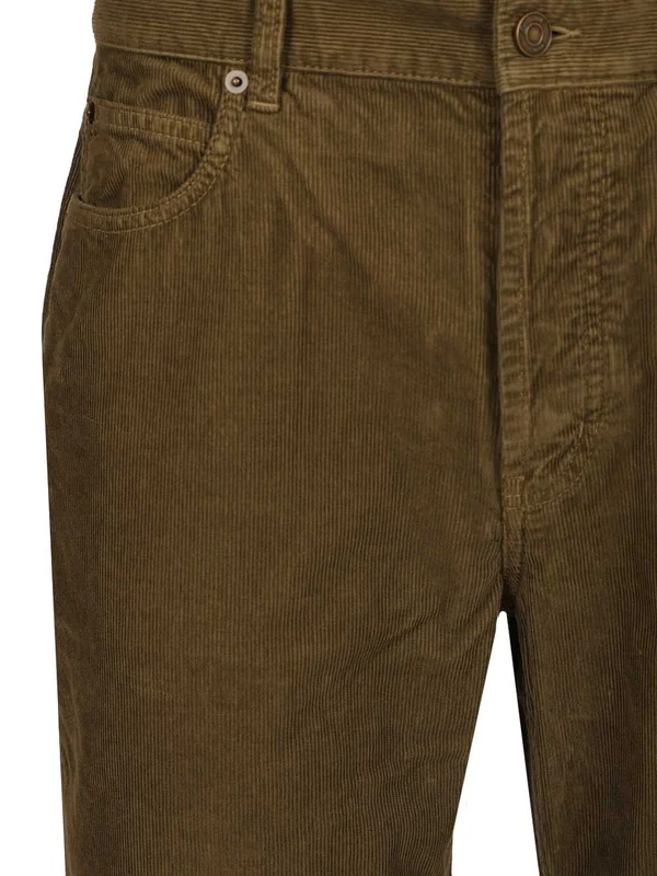Saint Laurent Green Denim Pants - Image 3