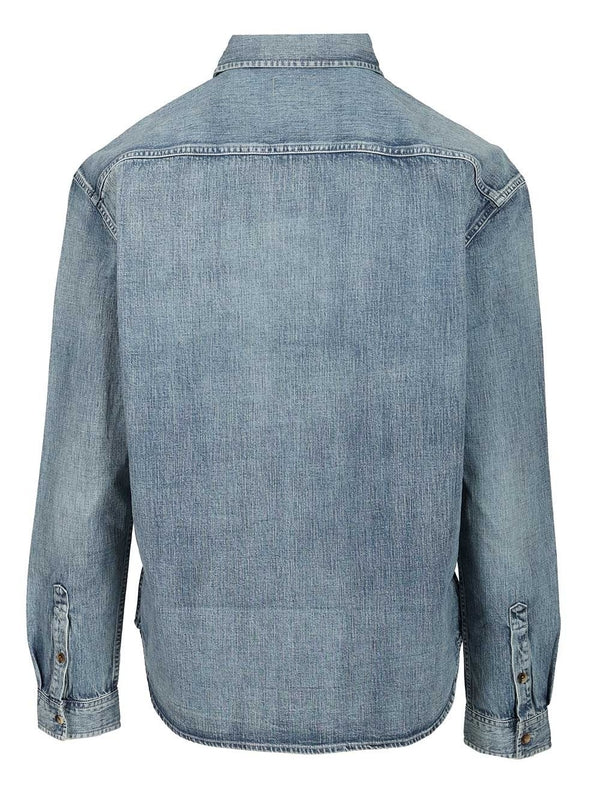 Saint Laurent Blue Shirts - Image 2