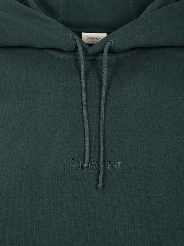 Saint Laurent Green Hoodies - Image 4