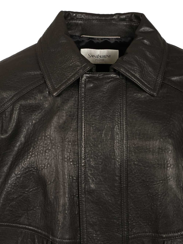 Saint Laurent Black Bomber - Image 4