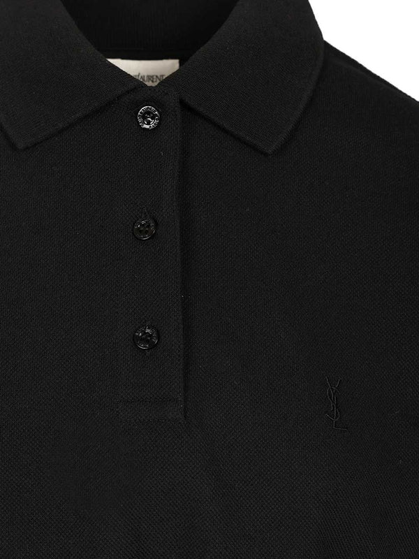 Saint Laurent Black Polo Shirts - Image 3