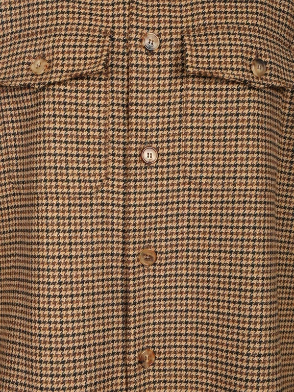 Saint Laurent Brown Checked Shirts & Blouses - Image 5
