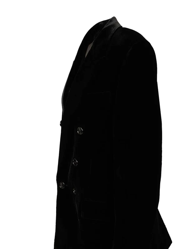Saint Laurent Black Tailored Jackets - Image 4