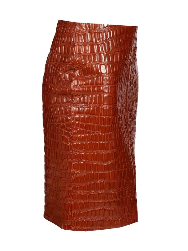 Saint Laurent Brown Skirts - Image 3