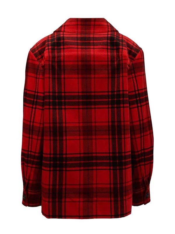 Saint Laurent Red Checked Shirts & Blouses - Image 2
