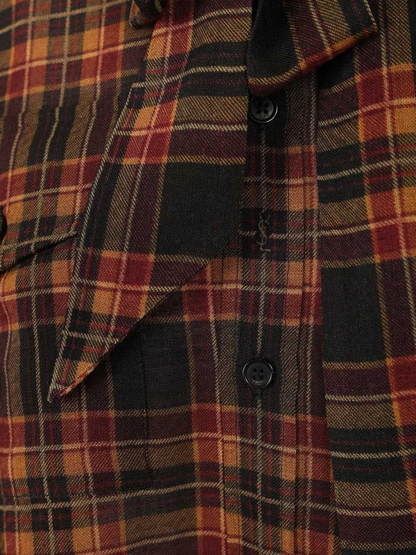 Saint Laurent Multicolor Checked Shirts & Blouses - Image 5