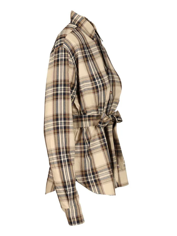 Saint Laurent Multicolor Checked Shirts & Blouses - Image 3