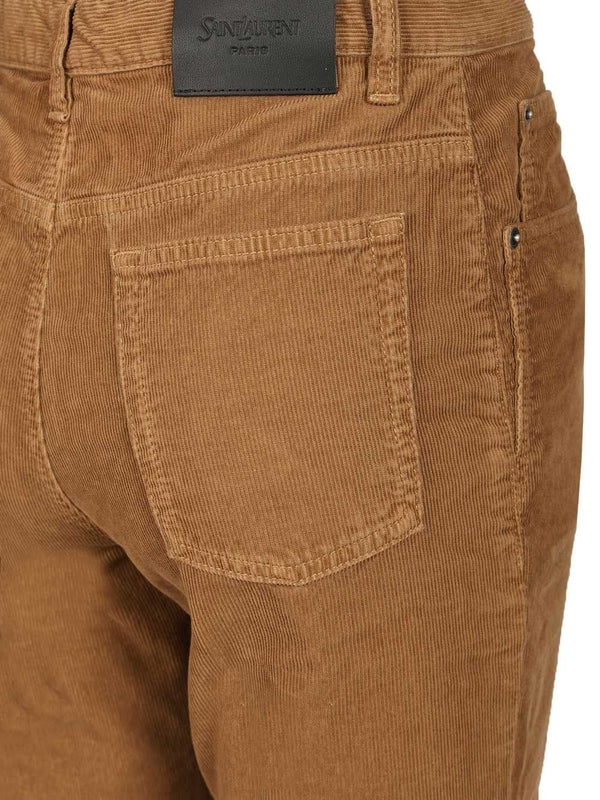 Saint Laurent Brown Trousers - Image 5