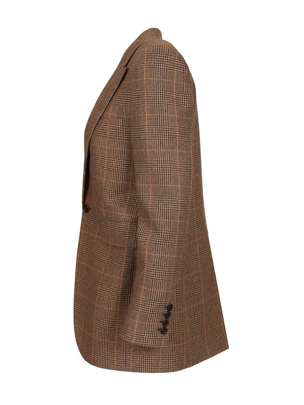 Saint Laurent Brown Tailored Jackets - Image 3