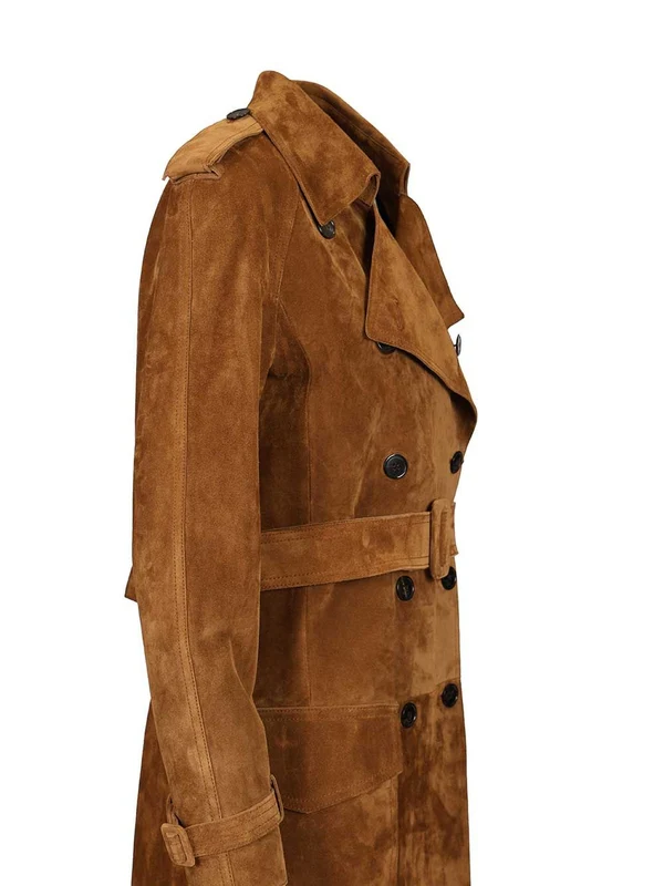 Saint Laurent Brown Coats - Image 5