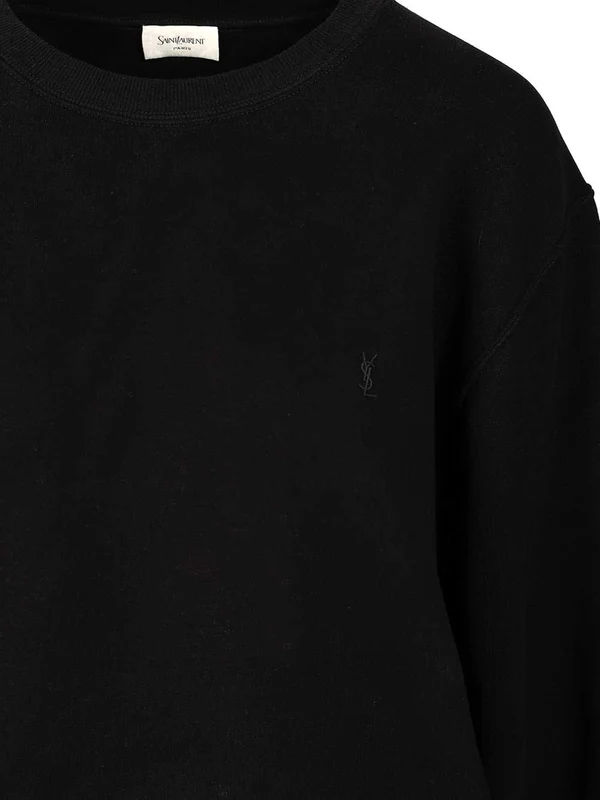 Saint Laurent Black Sweatshirts - Image 3