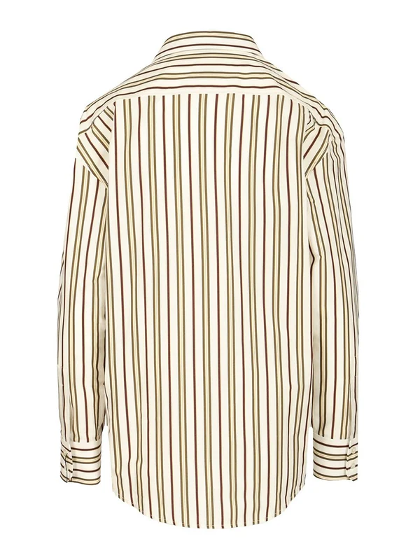 Saint Laurent Multicolor Striped Shirts & Blouses - Image 2