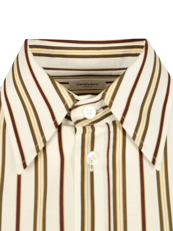 Saint Laurent Multicolor Striped Shirts & Blouses - Image 5