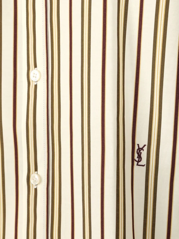 Saint Laurent Multicolor Striped Shirts & Blouses - Image 6