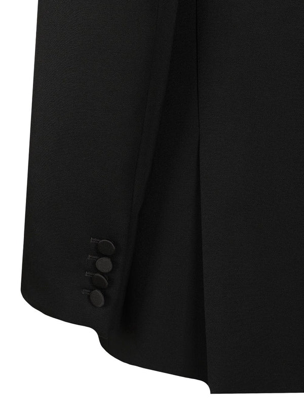 Saint Laurent Black Tailored Jackets - Image 5