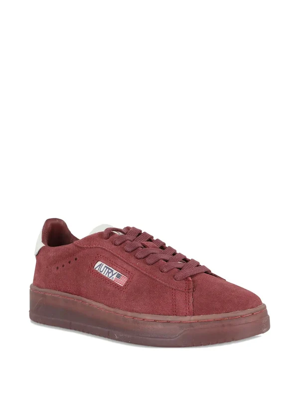 Autry Red Low Top Sneakers - Image 2