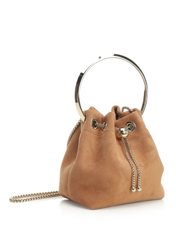 Jimmy Choo Beige Bucket Bags - Image 2