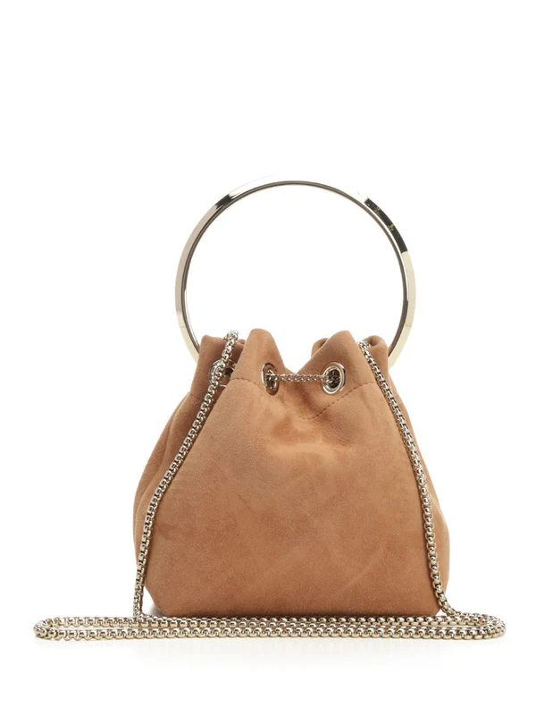 Jimmy Choo Beige Bucket Bags - Image 3