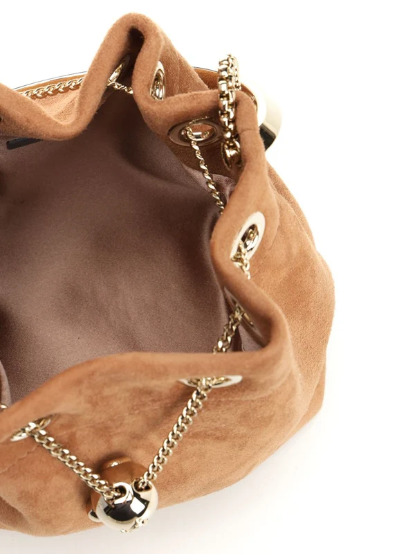 Jimmy Choo Beige Bucket Bags - Image 4