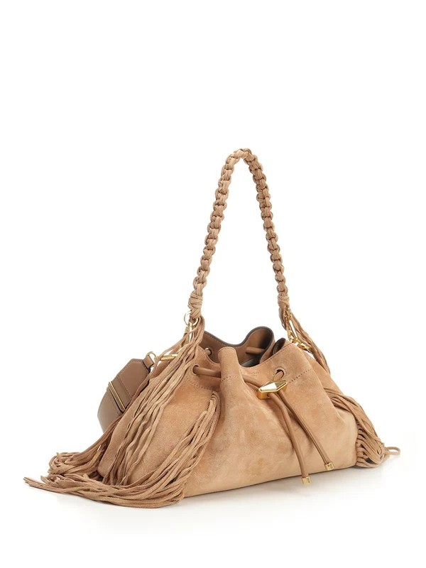 Jimmy Choo Beige Crossbody & Shoulder Bags - Image 3