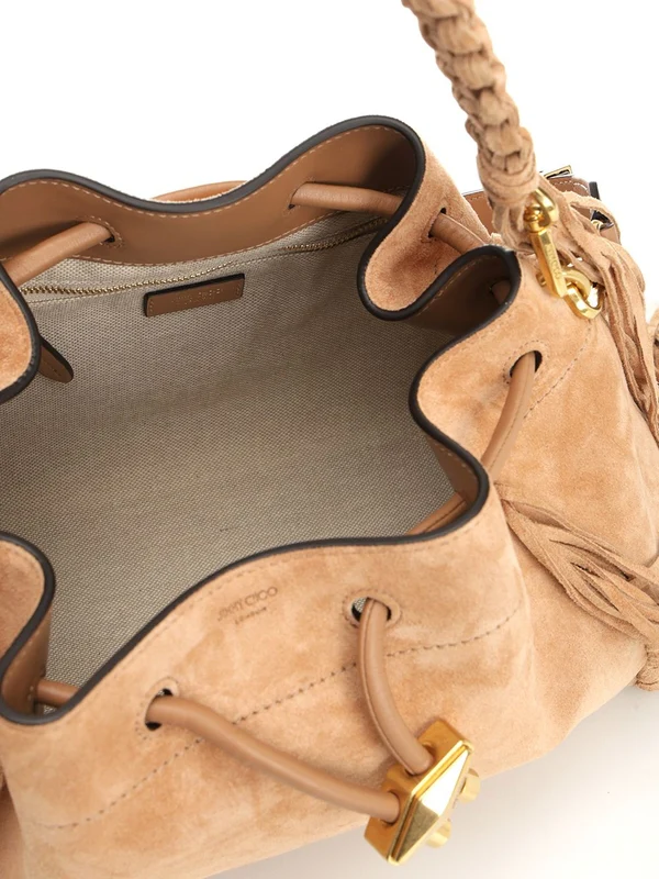 Jimmy Choo Beige Crossbody & Shoulder Bags - Image 4