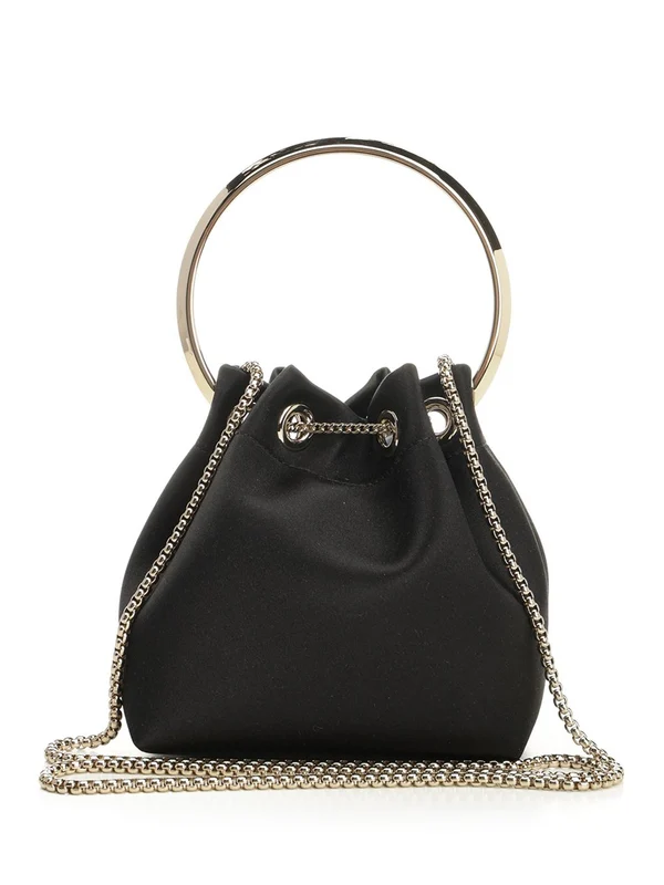 Jimmy Choo Black Bucket Bags - Image 3