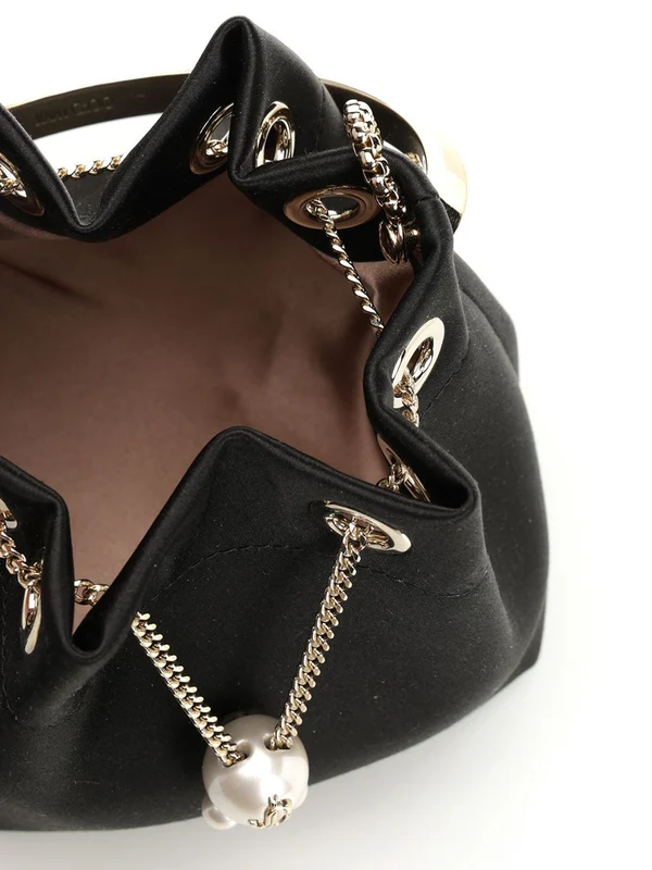 Jimmy Choo Black Bucket Bags - Image 4