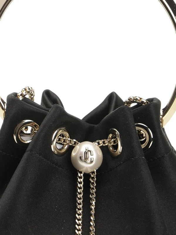 Jimmy Choo Black Bucket Bags - Image 5