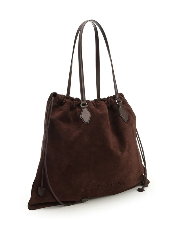 Jimmy Choo Brown Tote Bags - Image 2