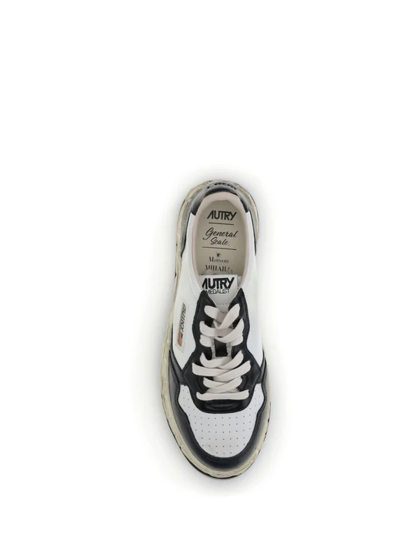 Autry White Black Low Top Sneakers - Image 4