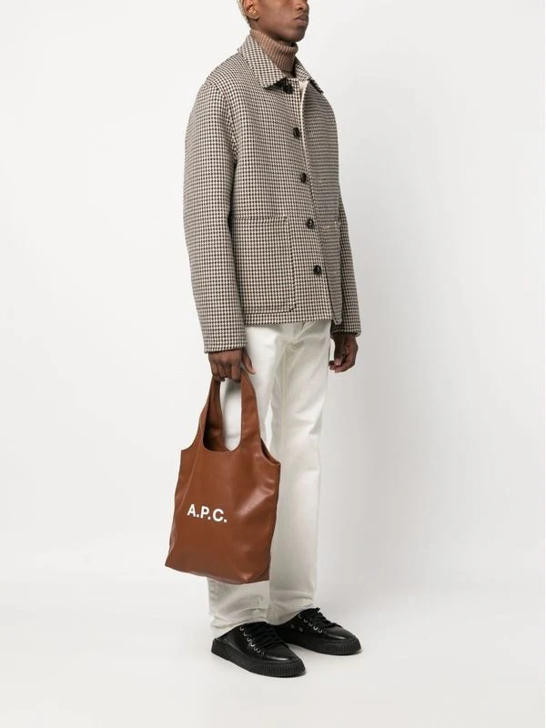 A.P.C. Brown Tote Bags - Image 2