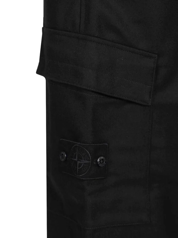 Stone Island Blue Casual Pants - Image 4