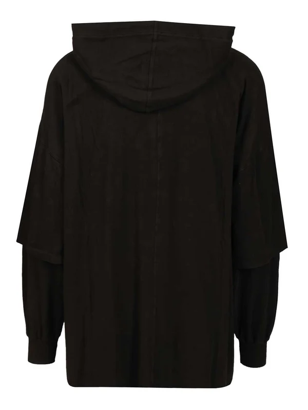 Rick Owens Drkshdw Black Hoodies - Image 2