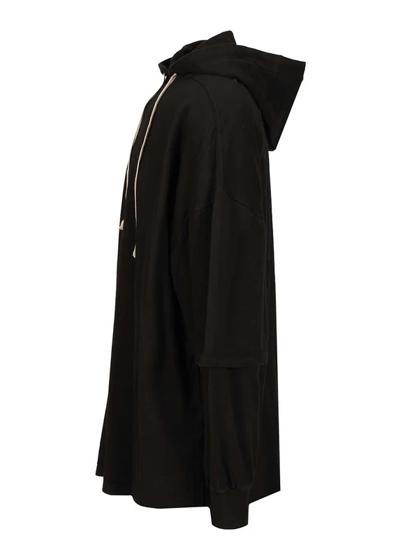Rick Owens Drkshdw Black Hoodies - Image 3